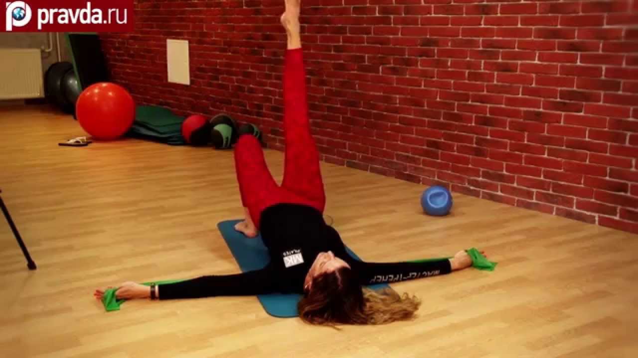 FITLAB PILATES. Комплекс с резиной Пилатес от Виктории Лилл.