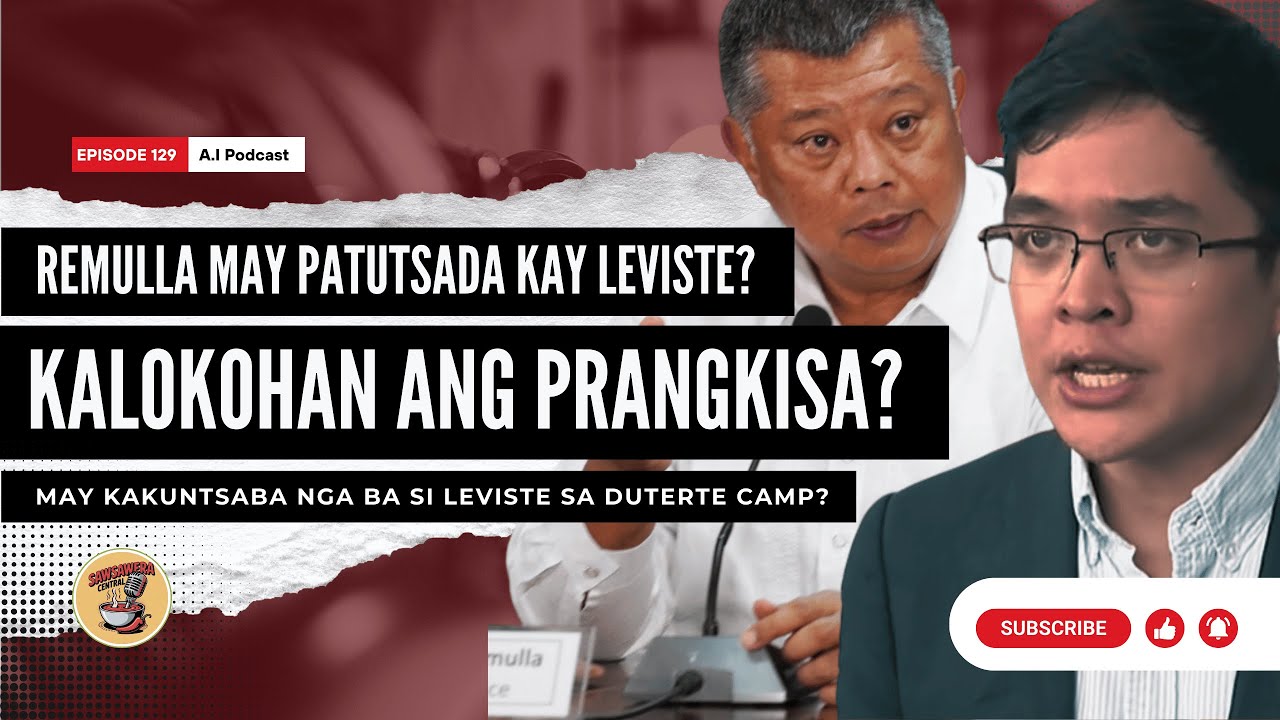 OMB. REMULLA: KALOKOHAN ANG PRANGKISA? Leviste may kakuntsaba daw sa mga Duterte