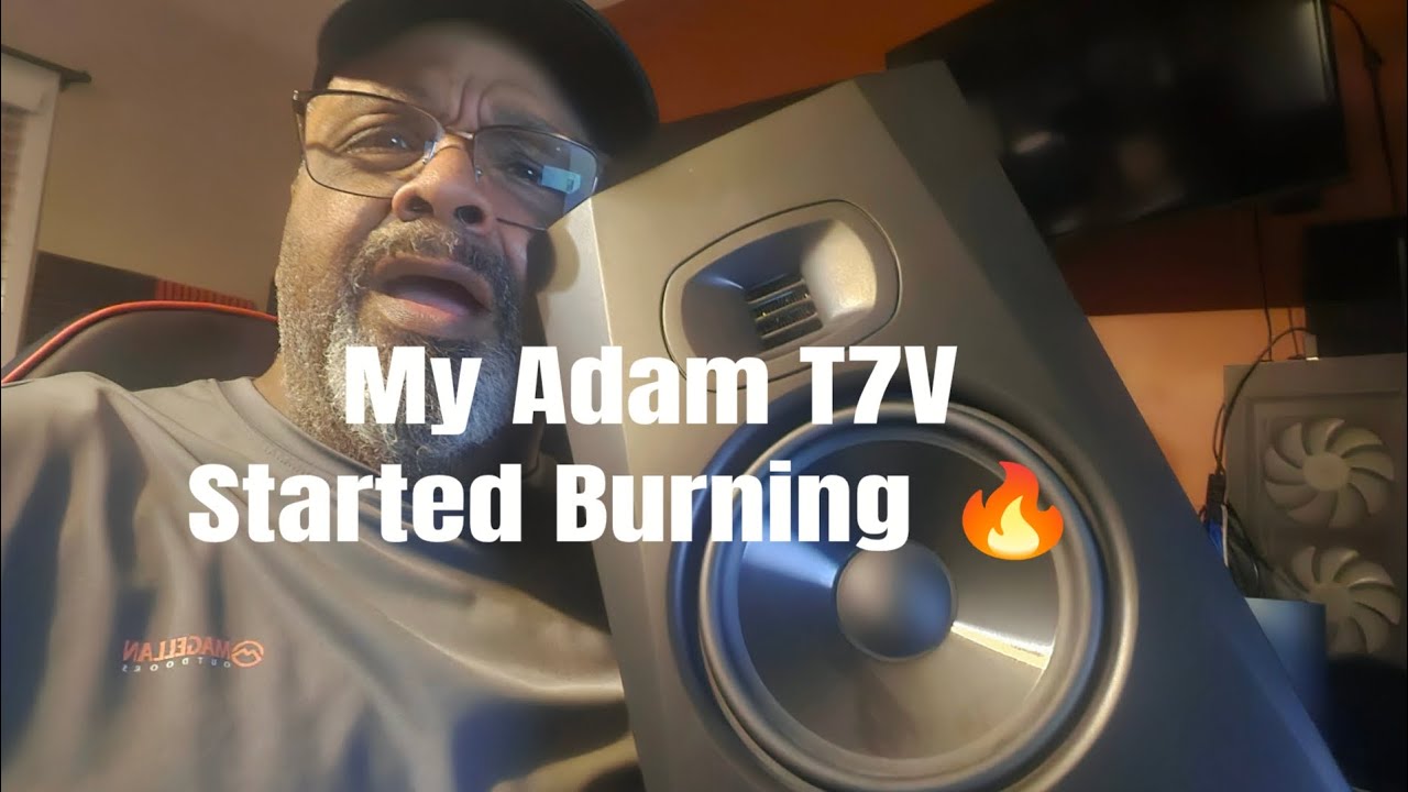 Adam Audio T7V Started Burning 