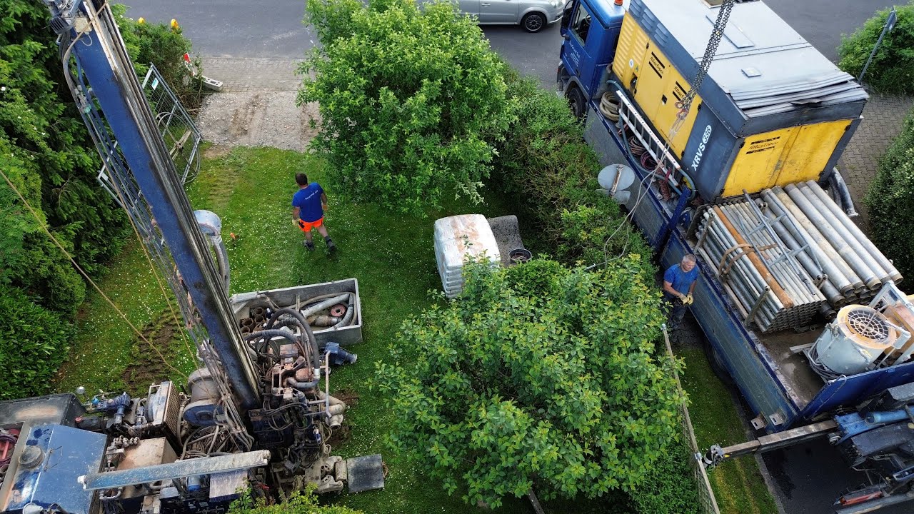 Erdwärmebohrung - Heat Pump Project