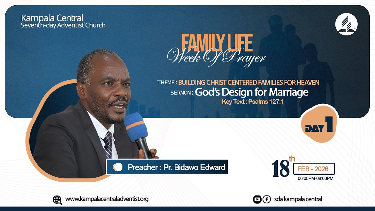 🔴Live: Family life Week Of Prayer | 