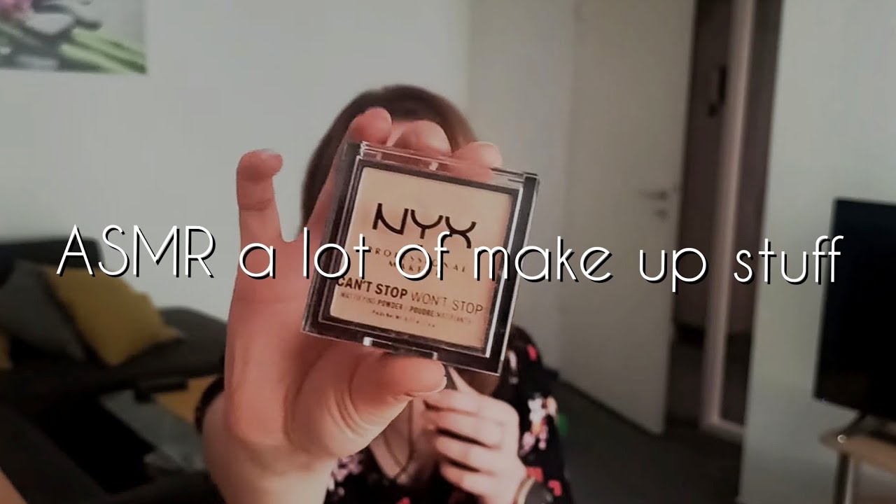 ASMR багато косметики 😍💄✨