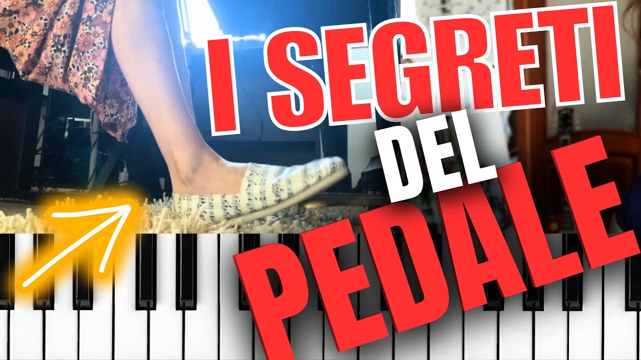 Come si USA IL PEDALE AL PIANO: la guida completa con ESERCIZI e TEORIA