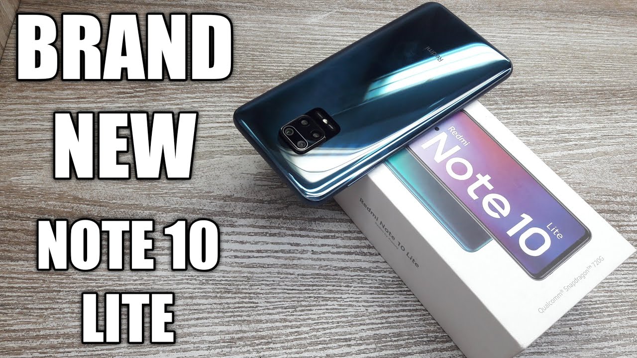 Redmi Note 10 Lite Unboxing - New Box ?