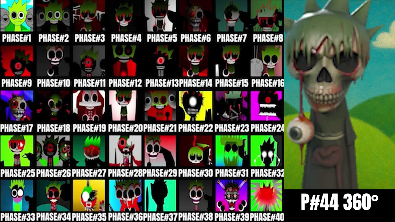 Incredibox Sprunki - Phases 1 - Phase 44 360° - (Bonus Mode)