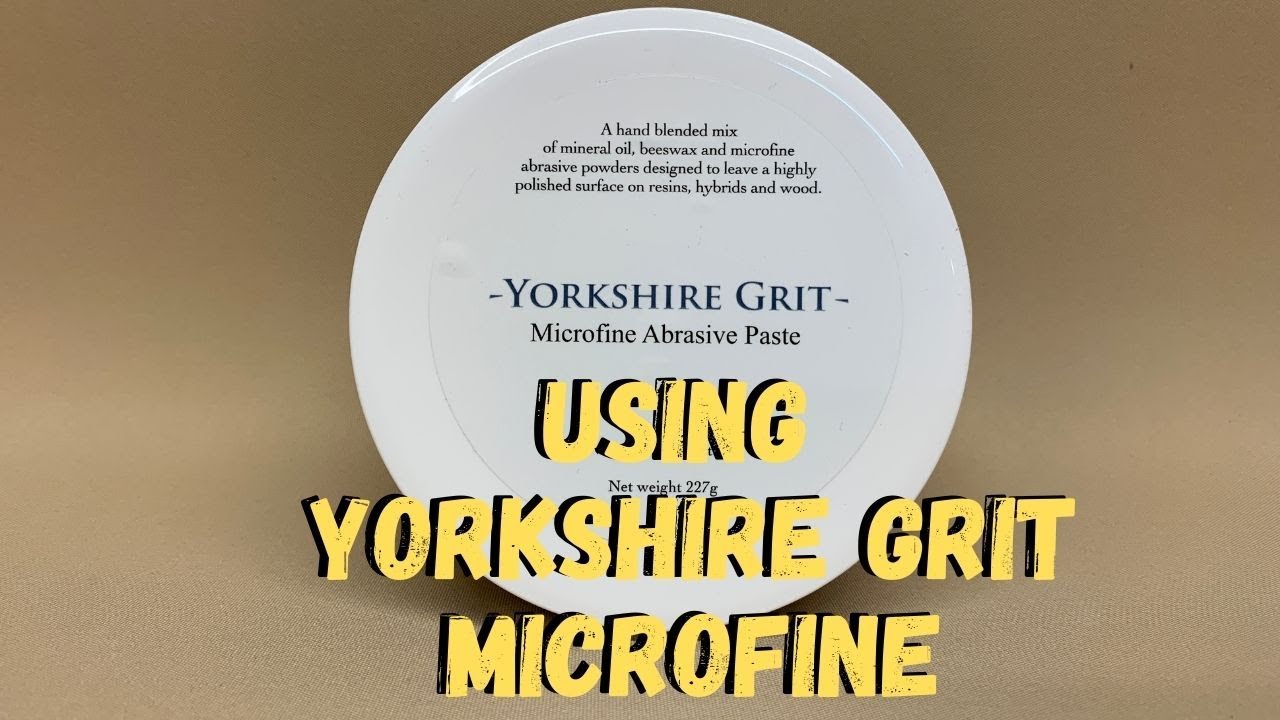 Woodturning | Using Yorkshire Grit Microfine
