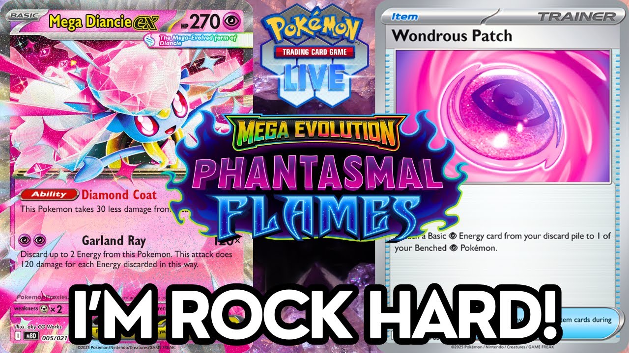 My Mega Diancie ex deck is Wondrous!