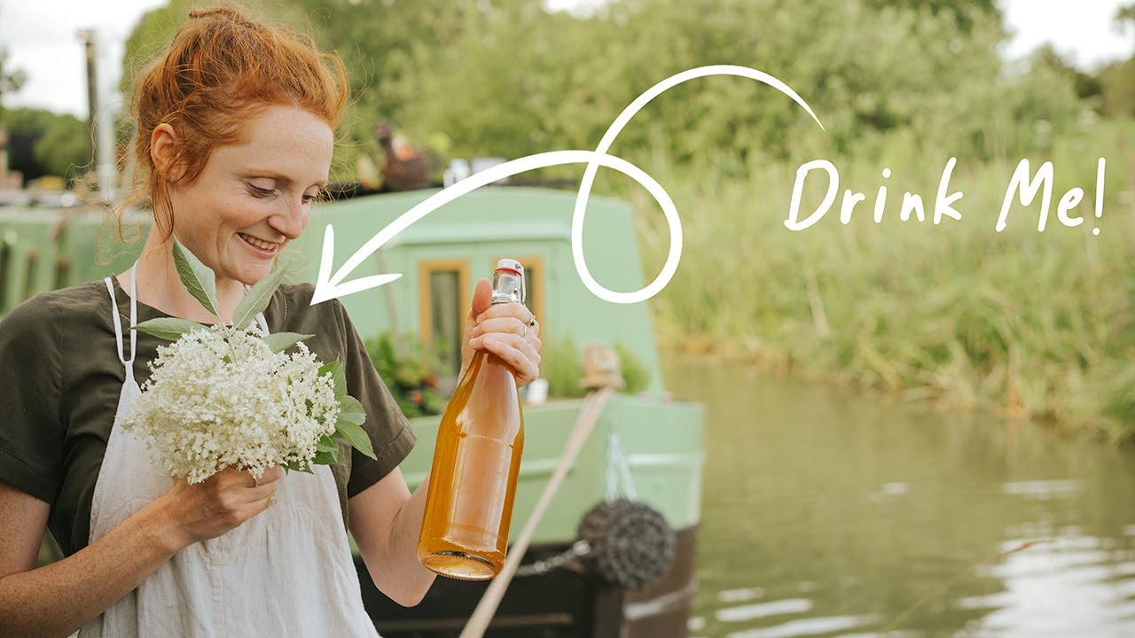 From Hedgerow to Table: Creating our Favourite Elderflower Delights on Our Narrowboat Home