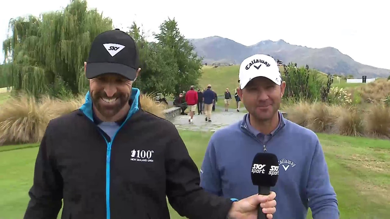 Ricky Ponting LIVE Interview - Round 1, 2019 New Zealand Open