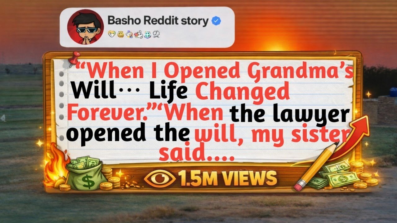 When the lawyer opened the will, my sister said, ‘Grandma accidentally left you the beach house....
