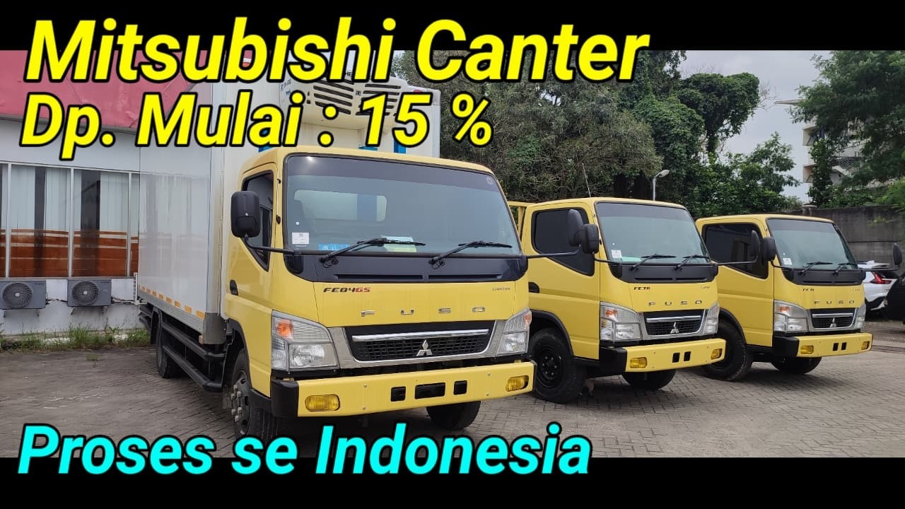 Promo Mitsubishi Canter 2026. Dp Minim 25%. Canter Canter FE 71L, FE 74L, FE 74 HD, FE 84 L.
