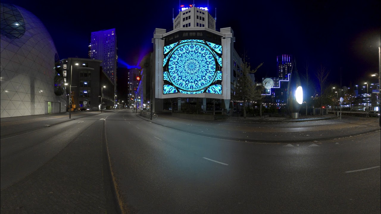TOWER of LIGHT, 360º  VR-Mapping for GLOW Eindhoven 2020