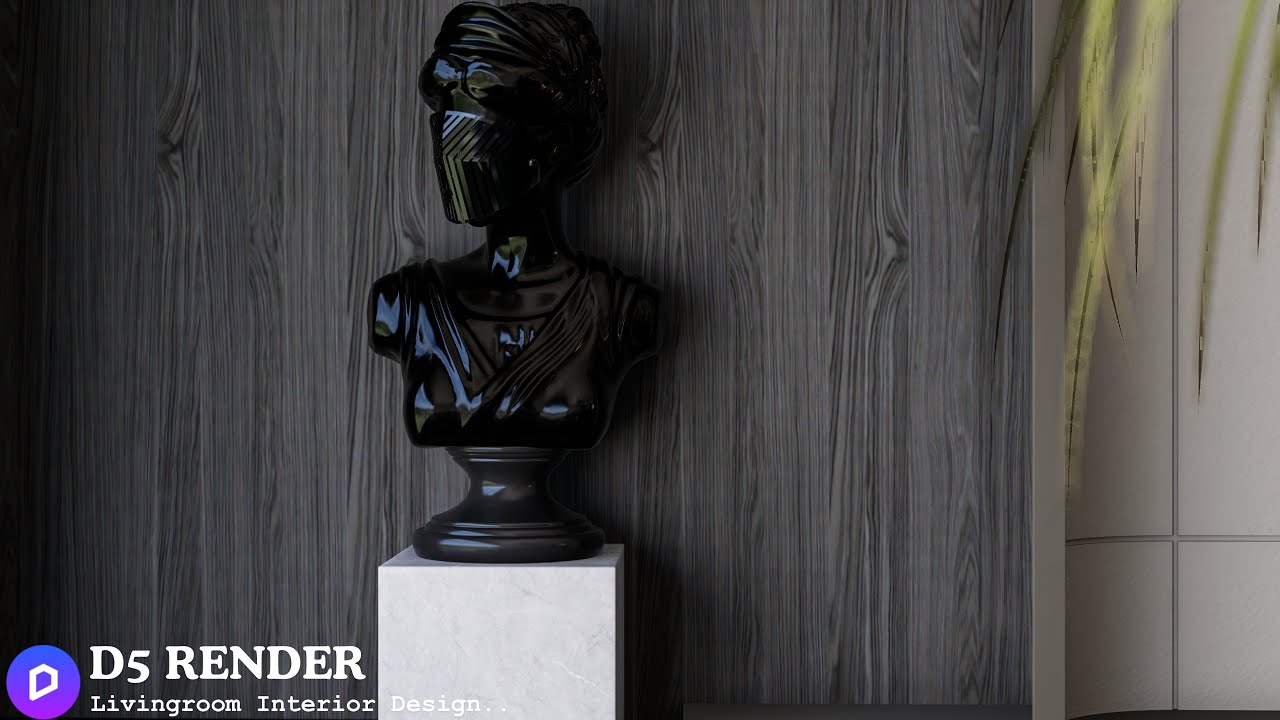 How to Create Realistic Interior Render in D5 Render | Livingroom #2