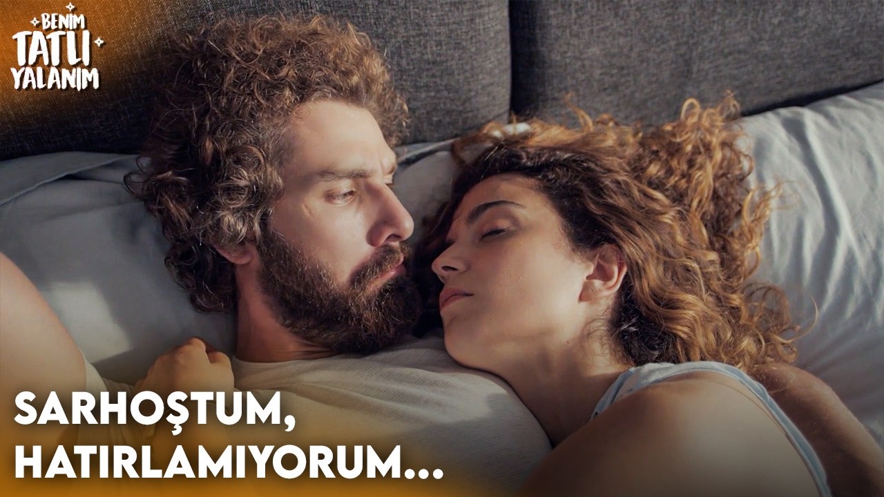 Suna ile Nejat Yatakta Birlikte Oluyorlar | Benim Tatlı Yalanım