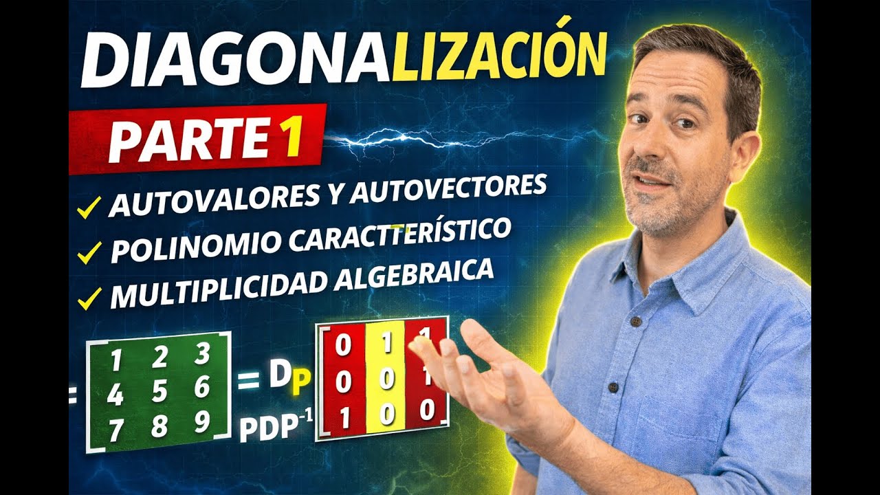 Diagonalización de matrices | Autovalores y autovectores Parte 1