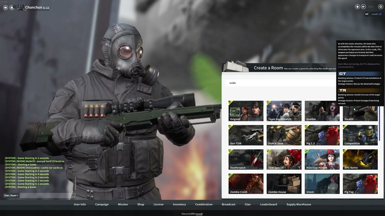 NOBK Counter Strike Online 2 Oynuyor