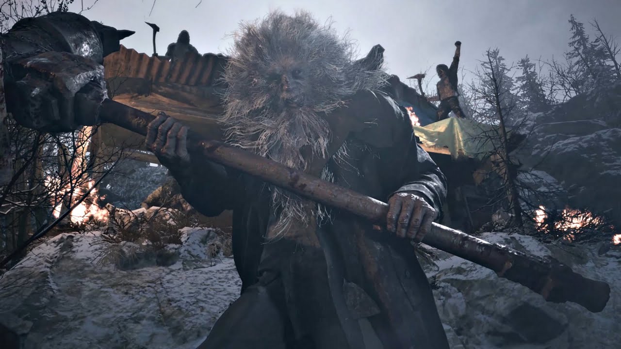 Resident Evil 8 Village - Battle Vs Werewolves Lycans Horde