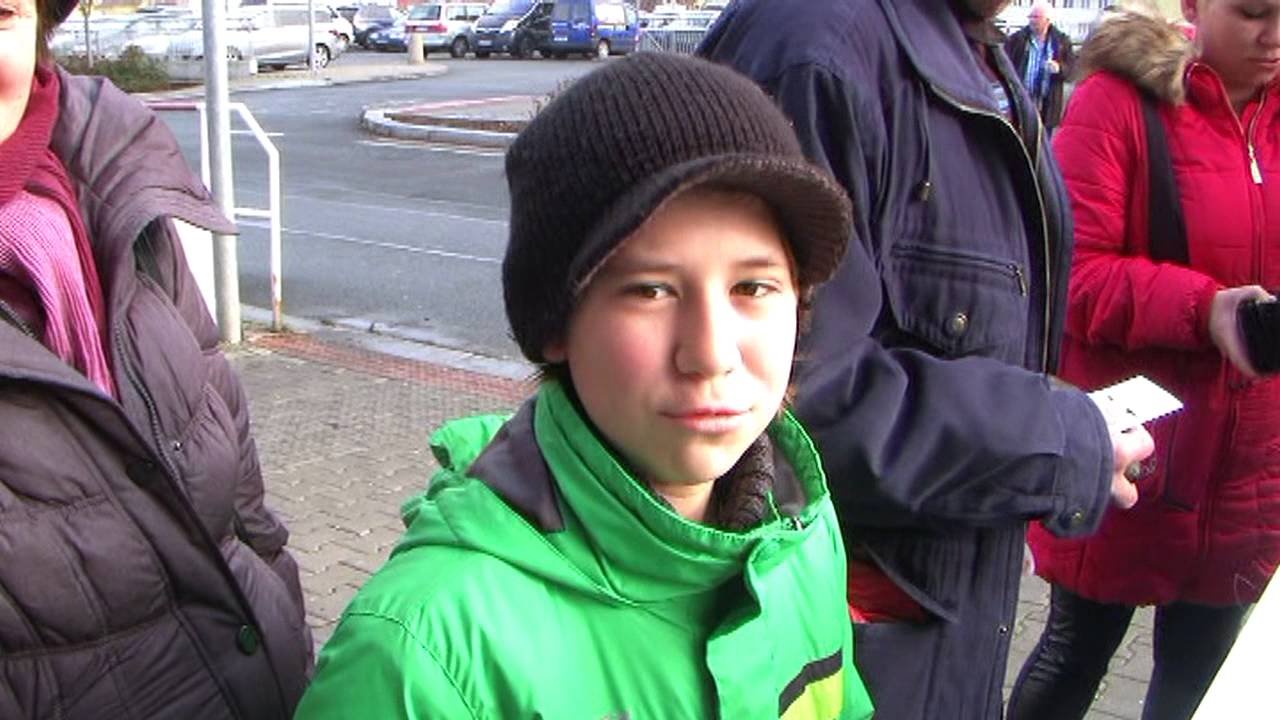 Kapr a vánoční stromeček v Chebu 20.12.2015