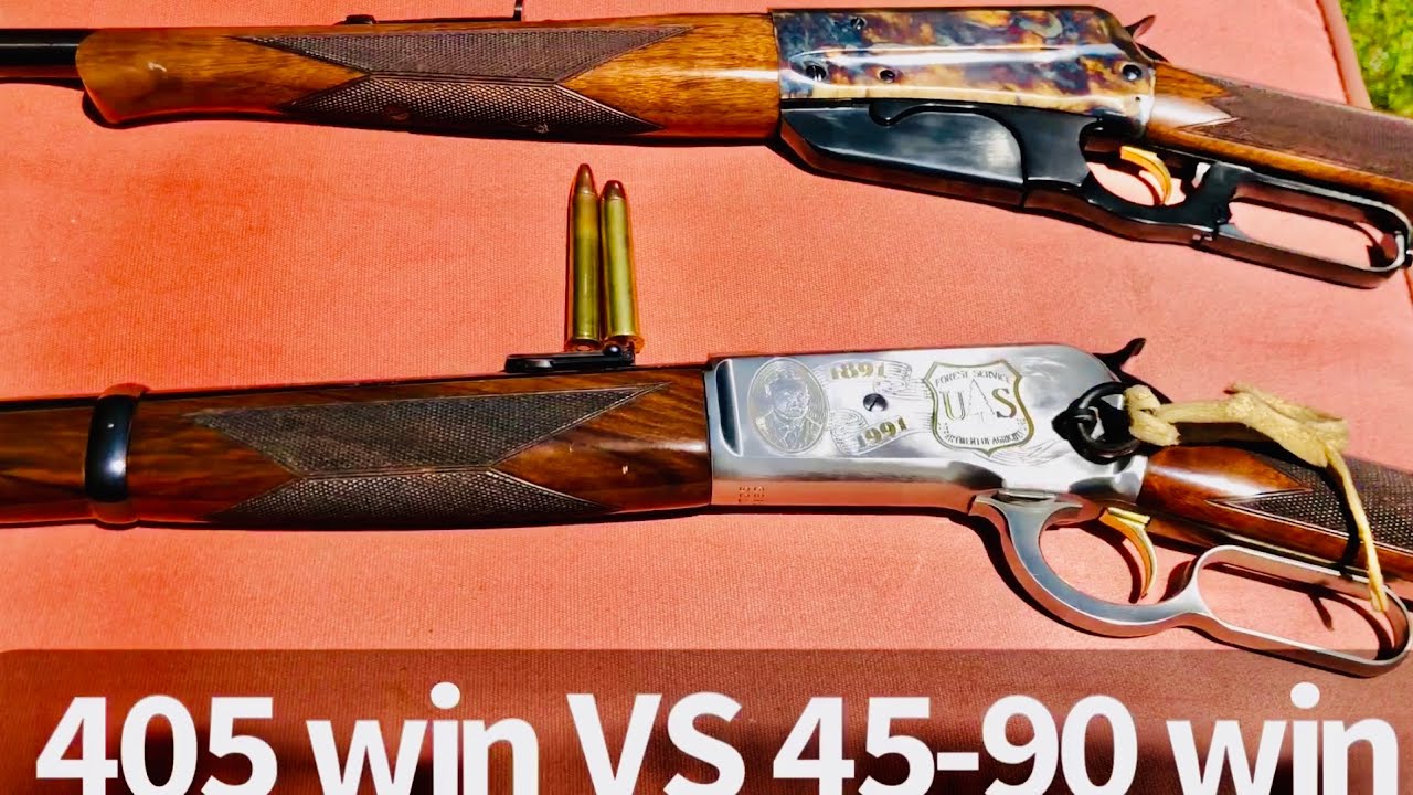 300grTSX 405 win VS 45-90 win ballistic gelatin,
