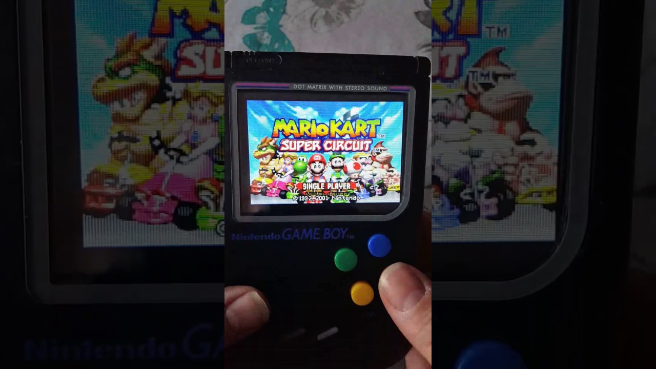 Raspberry pi zero gameboy advance
