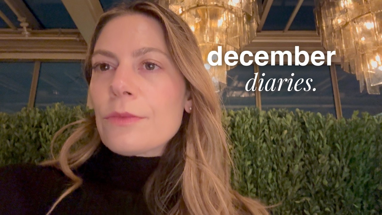Homebody Diaries | a cold December week that's actually kind of perfect | living alone & childfree