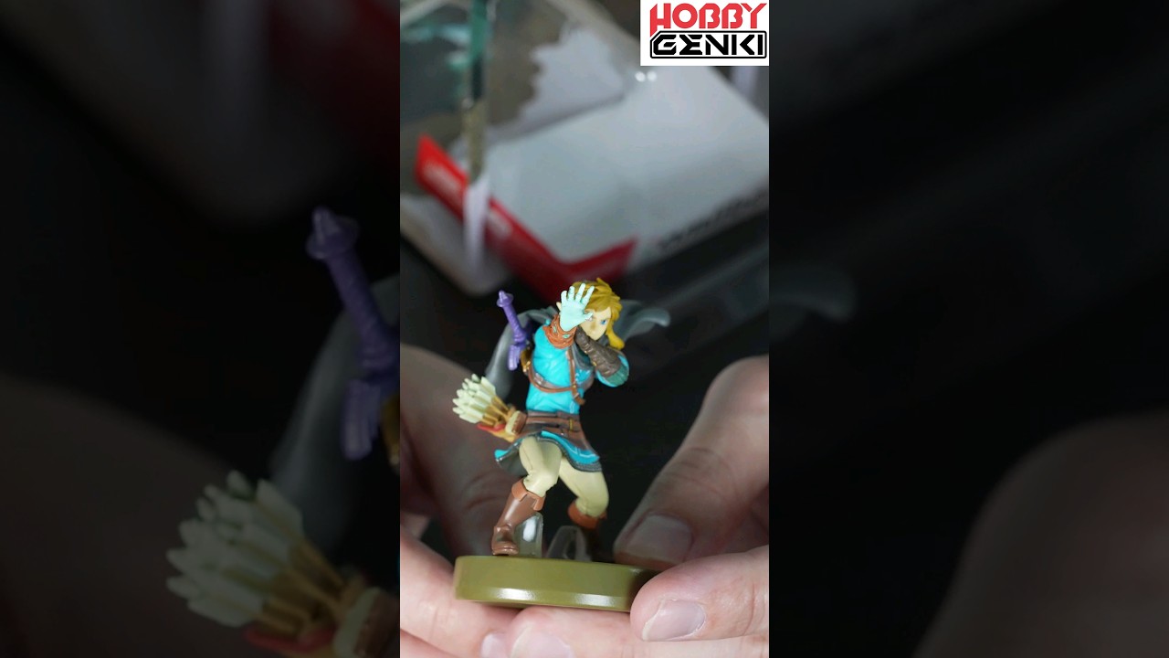 Quick Unboxing  AMIIBO Link Tears of the Kingdom 