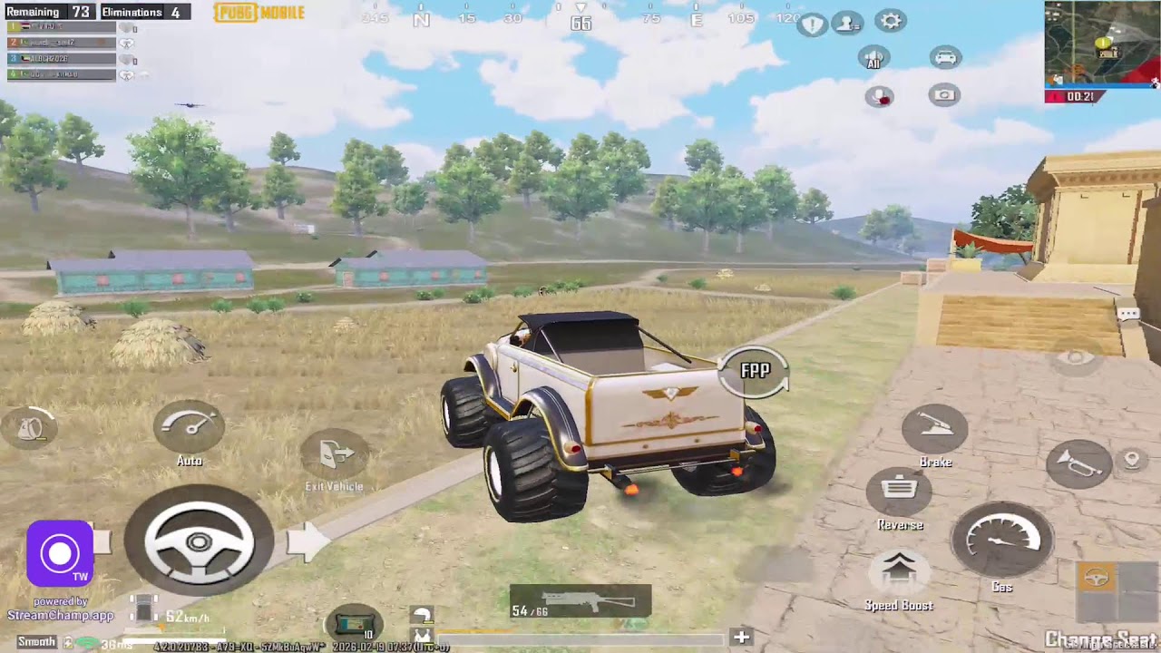 Broadcast powered by StreamChamp