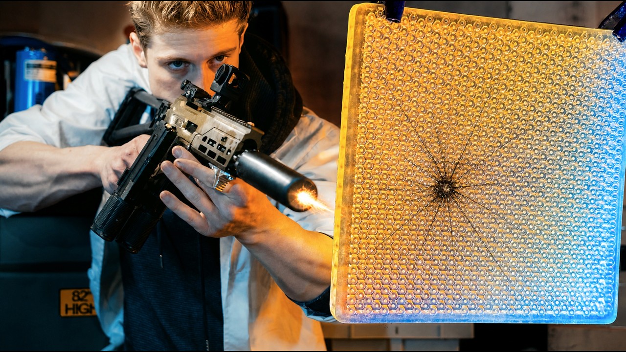 Stopping Bullets Cold with 3D-Printed Resin