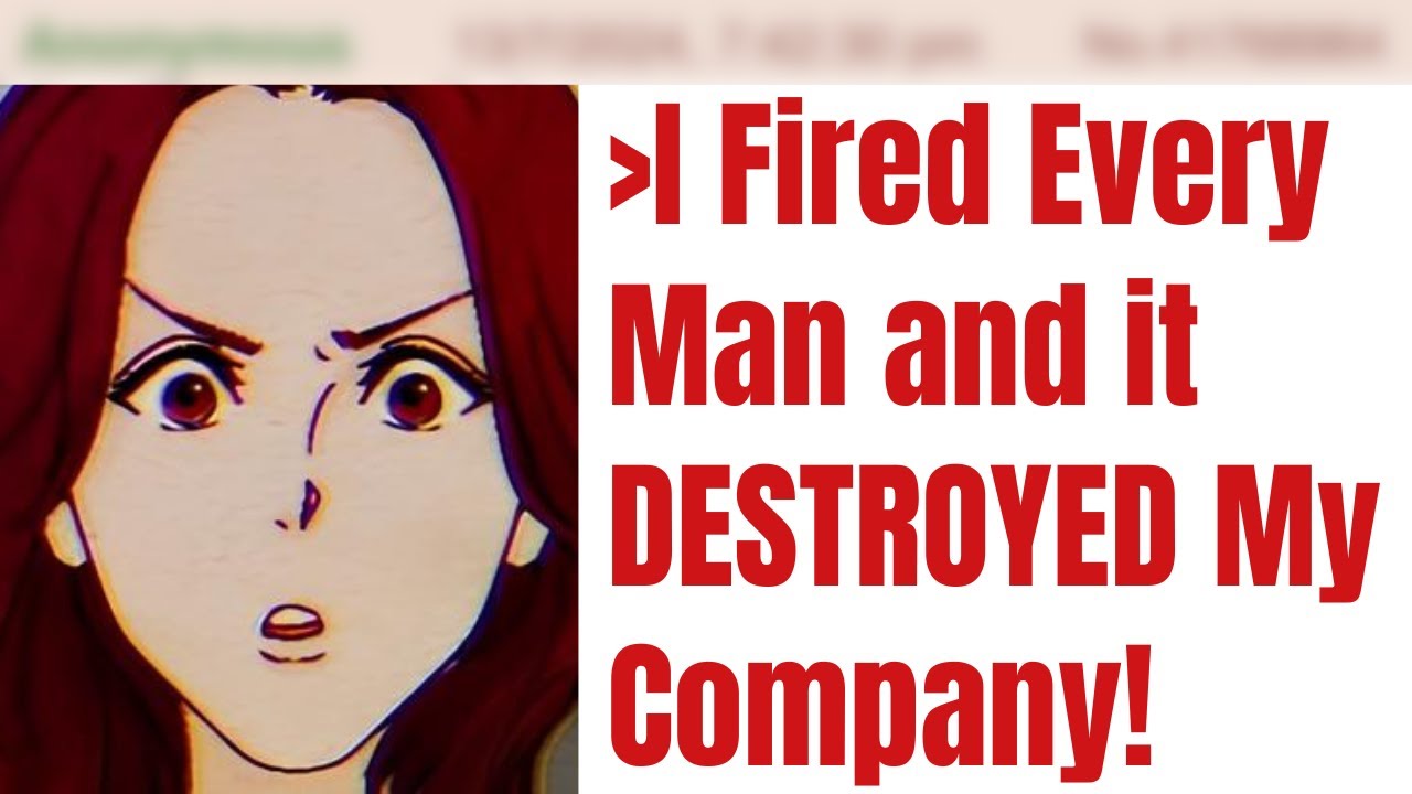 Feminist CEO Watches Her Company COLLAPSE After Firing All Men