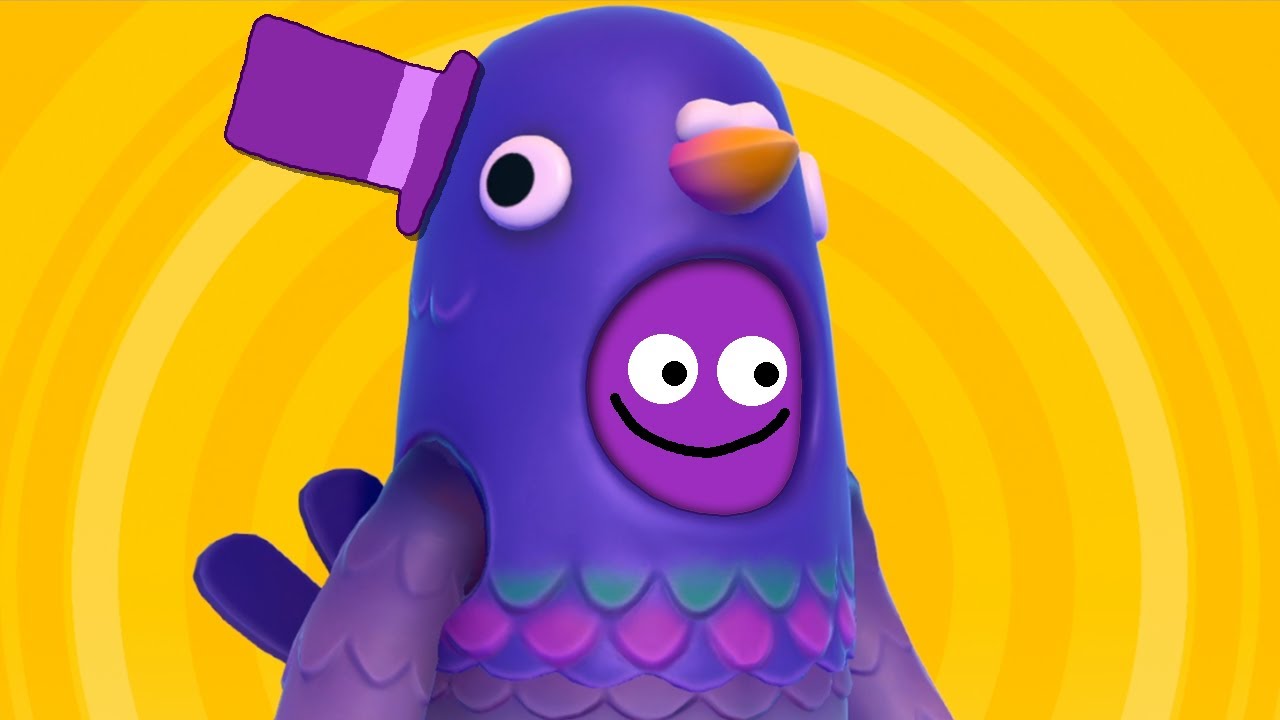 Zombey fällt um zu gewinnen.