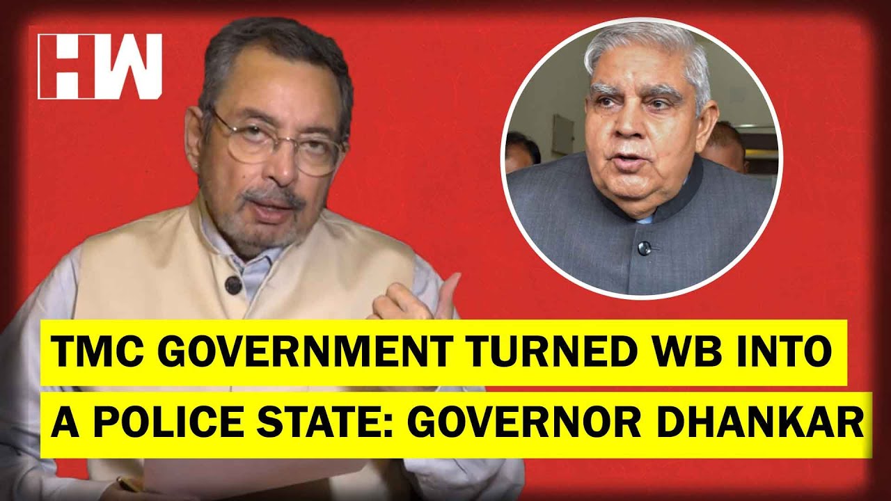 The Vinod Dua Show Ep 359: TMC govt turned WB into a police state: Guv Dhankar