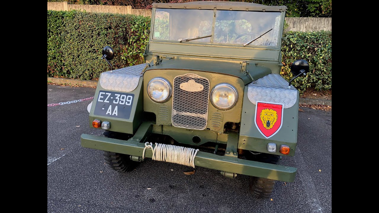 Jeep Minerva le land rover Belge