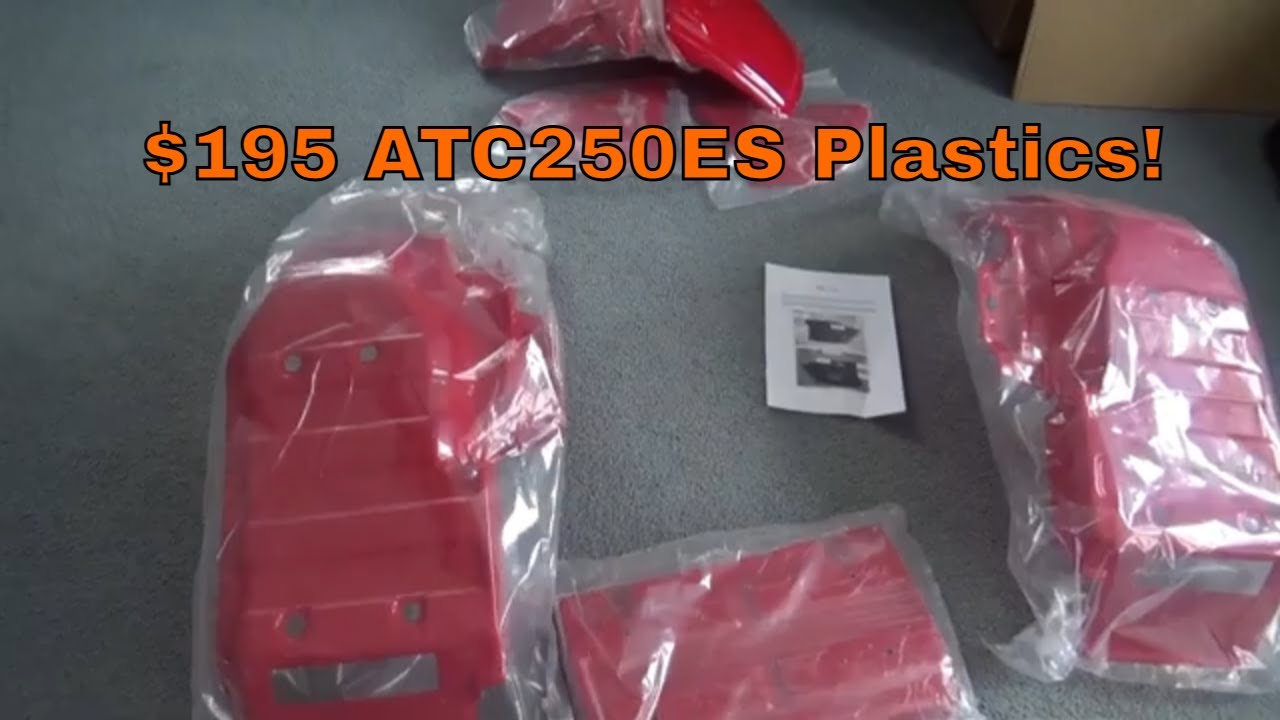 Поддельные пластиковые детали Temu для Honda ATC 250ES Big Red: насколько они хороши?