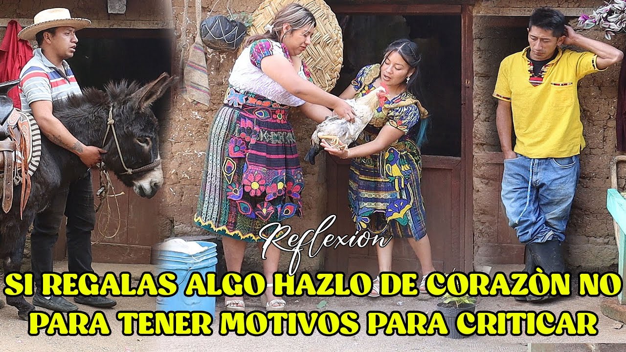 SI REGALAS ALGO HAZLO DE CORAZÒN NO PARA TENER MOTIVOS PARA CRITICAR