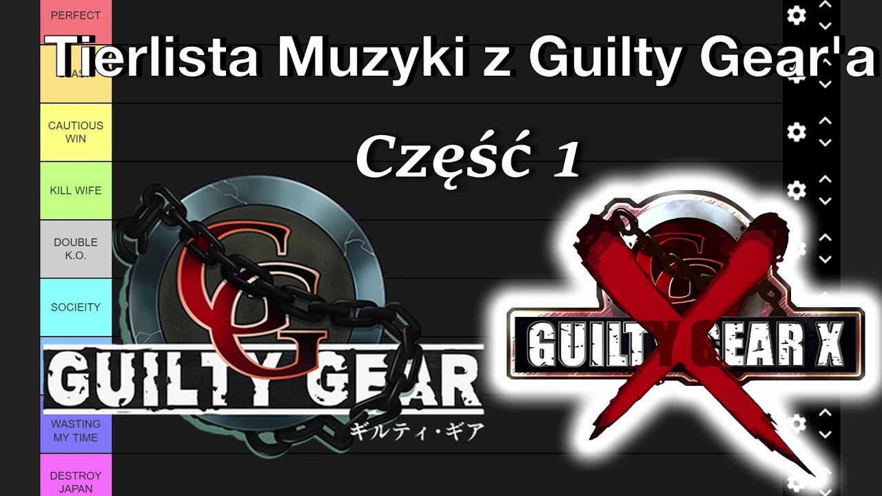 Tierlista Muzyki z Guilty Gear'a z Atlasem | Część 1