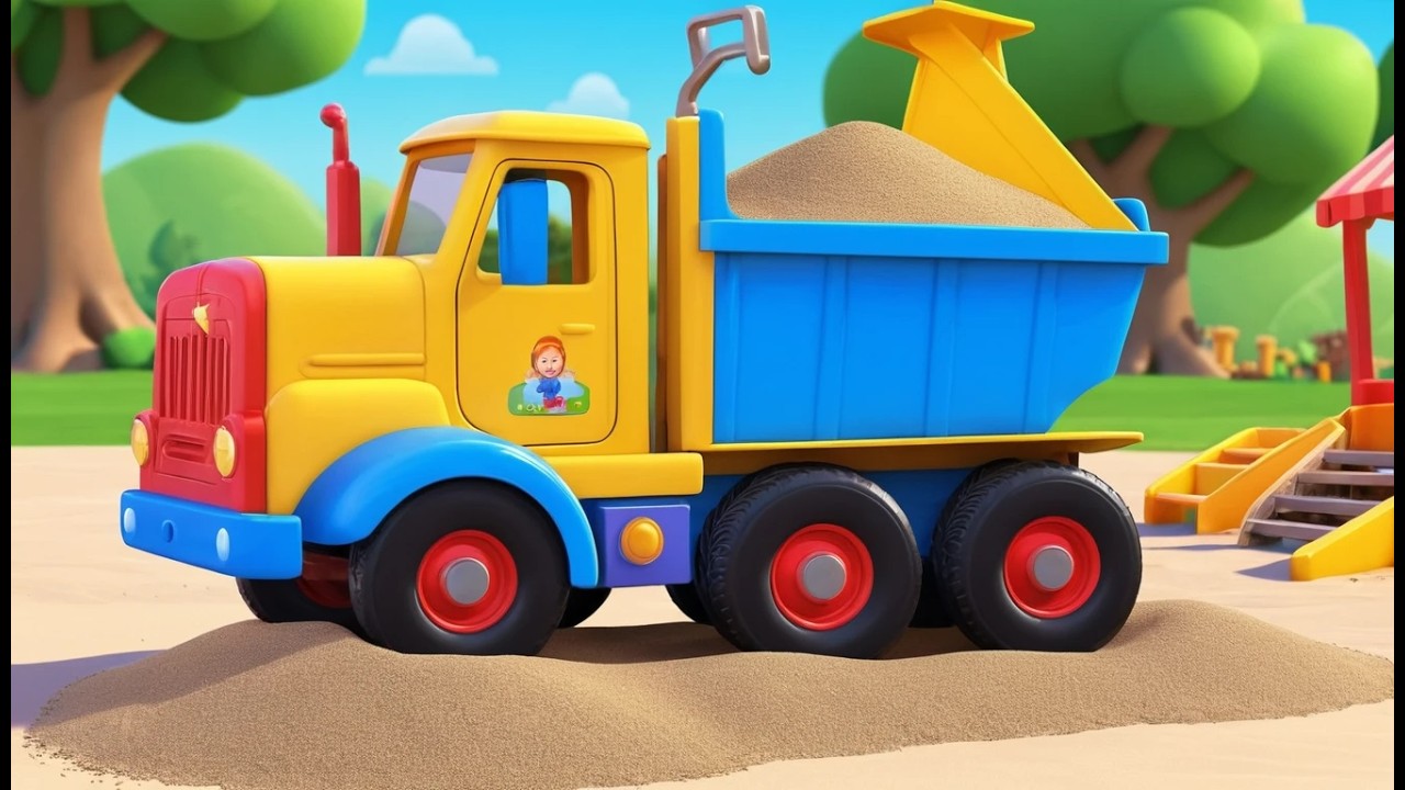 Грузовик Sandbox доставляет песок повсюду