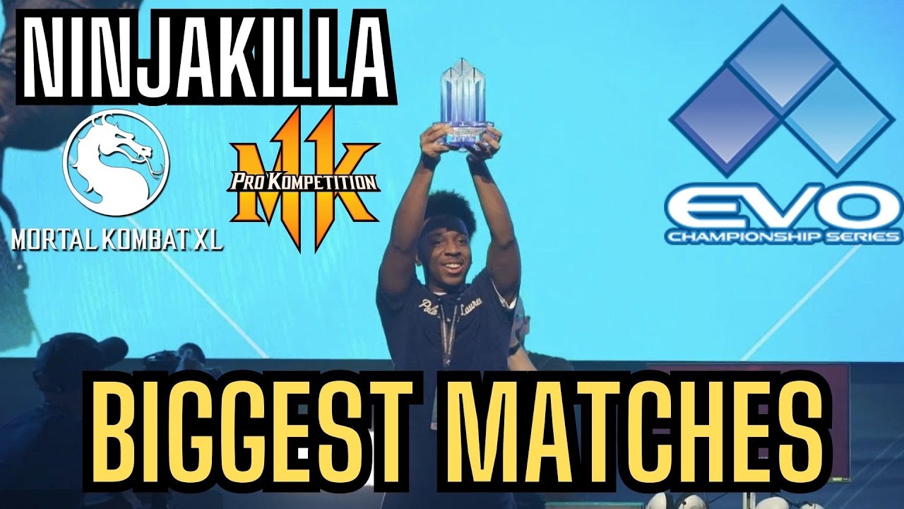 NINJAKILLA BIGGEST MATCHES OF HIS ENTIRE CAREER - MKX AND MK11 FT. SONICFOX, REWIND, NICOLAS ...