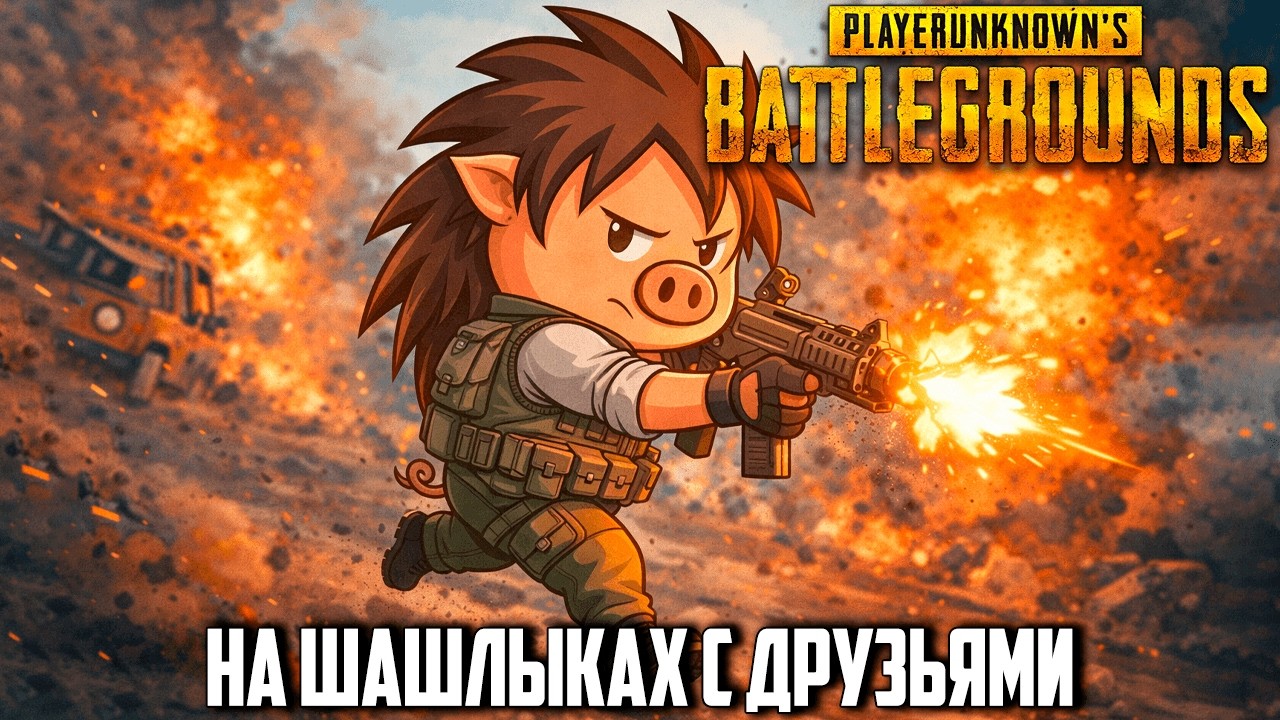 Турнир PUBG от Рекрента с друзьями SilverName, GuDDummit, EXMAGISTR | madarapoe