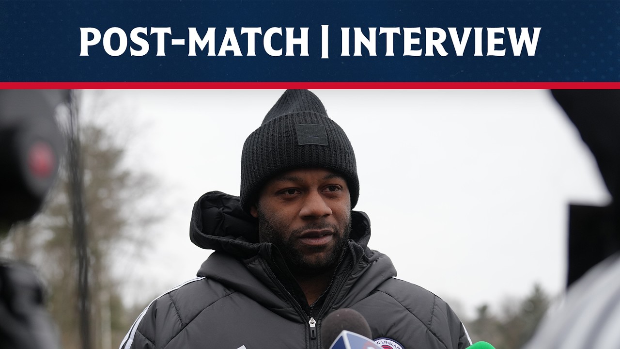 Post-Match Interview | NE Revolution vs. Hartford Athletic
