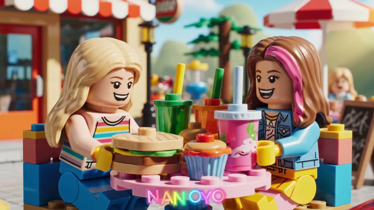 A Tiny World : Daily Life of LEGO People