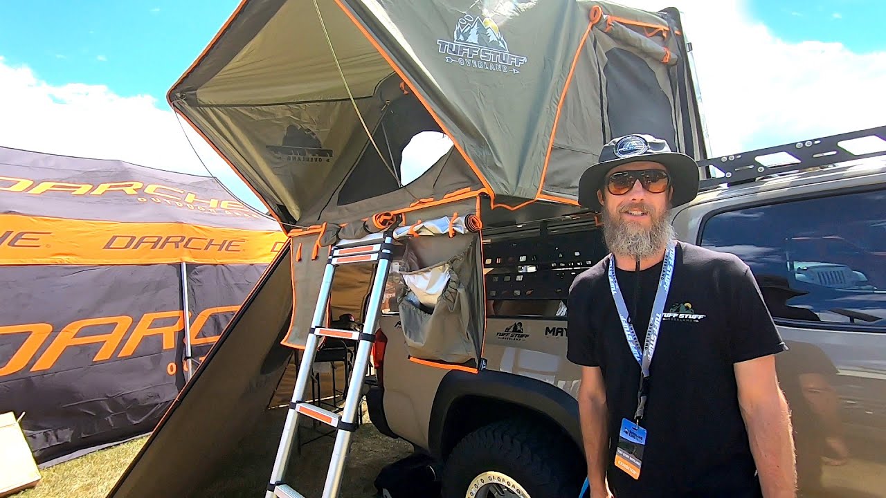 Tuff Stuff ALPHA 2 hardshell roof top tent- Overland Expo PNW '22