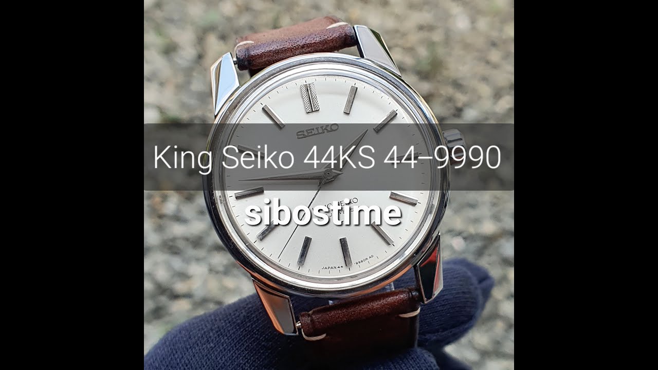 Seiko King Seiko KS 44-9990 Manual 44A 44KS Year 1967 Preowned Vintage