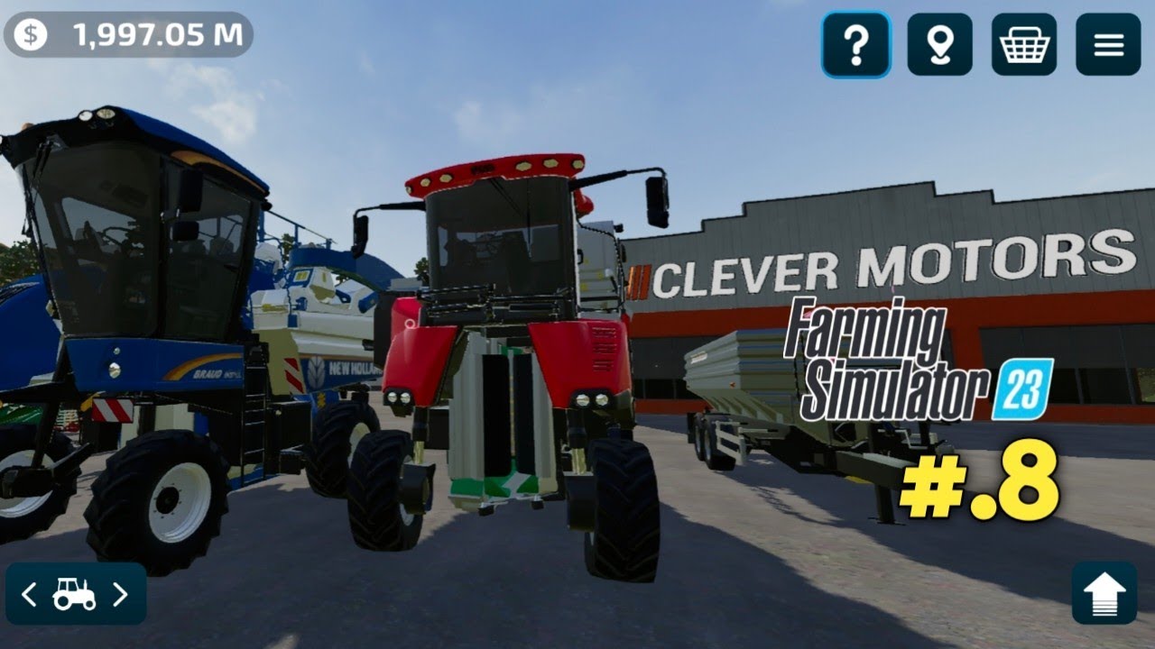 Farming simulator Fs23 gameplay clever motors🔥