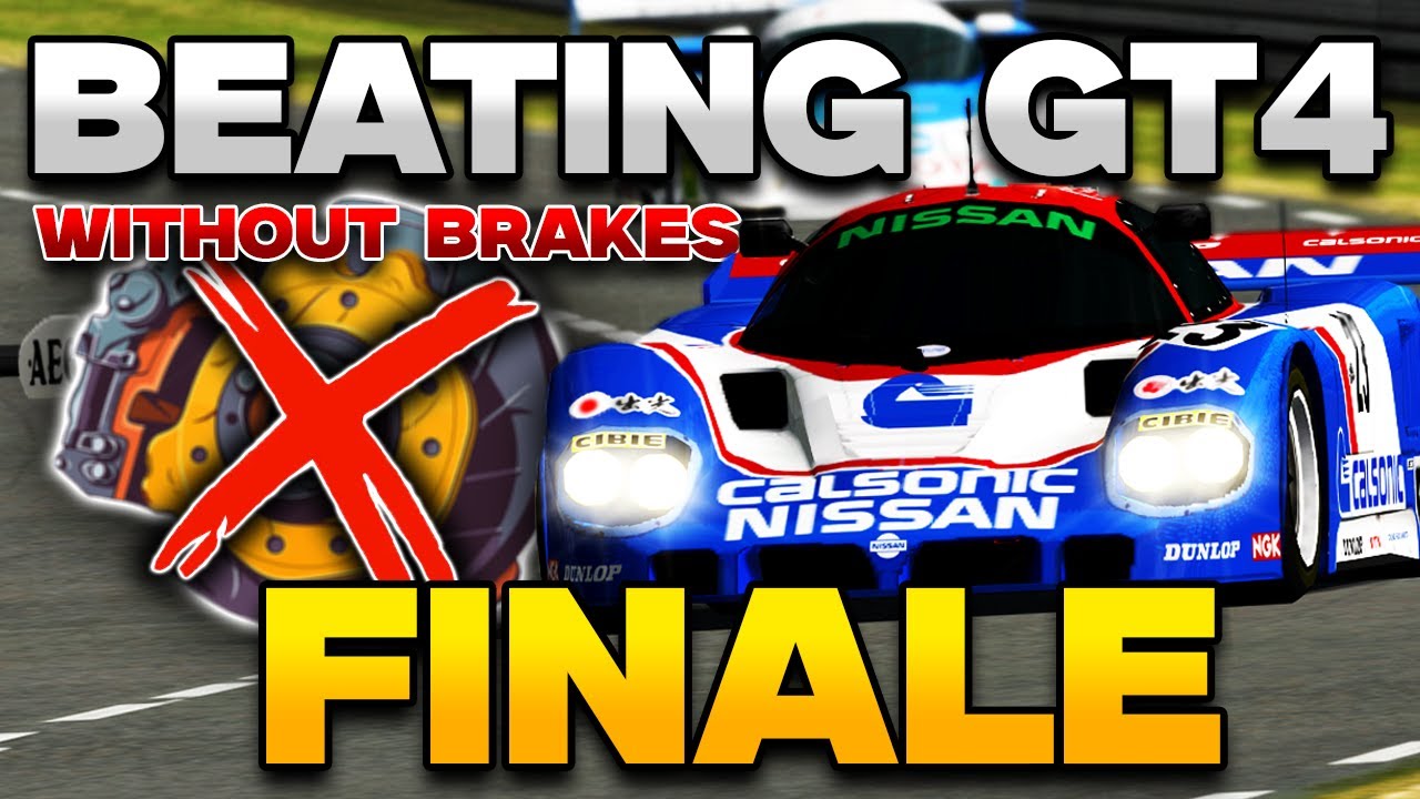 Can You Beat Gran Turismo 4 WITHOUT EVER USING THE BRAKES? - Finale