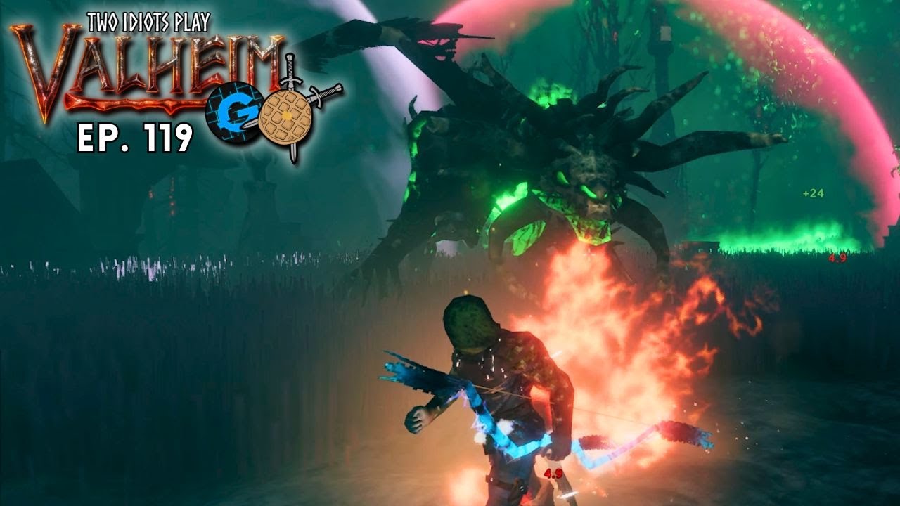 Two Idiots vs FADER | Two Idiots Play Valheim | Ep. 119 | w/ Glitchy