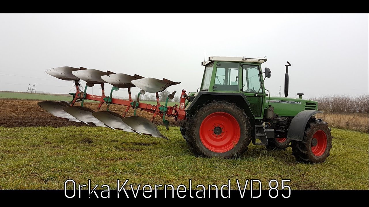 Zimowa orka nowym nabytkiem //Kverneland VD 85// Fendt 310