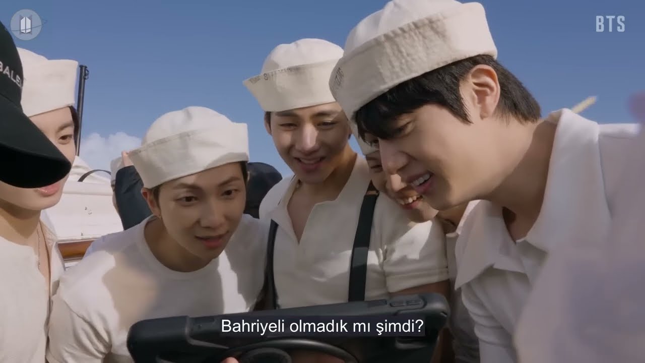 [T&uuml;rk&ccedil;e Altyazılı] BTS 'SWIM' MV Behind the Scenes