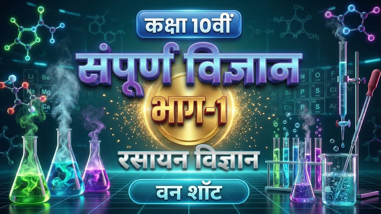 Class 10th One Shot Complete Chemistry Part 1 | Complete Science NCERT |#UPBoardExam2026