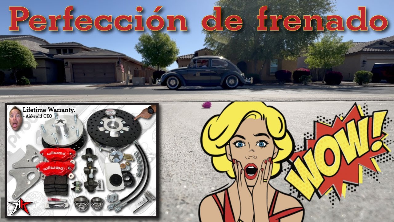 Frenos serie GEN 2 BAD para un VW clásico | Se detiene en un centavo - Airkewld