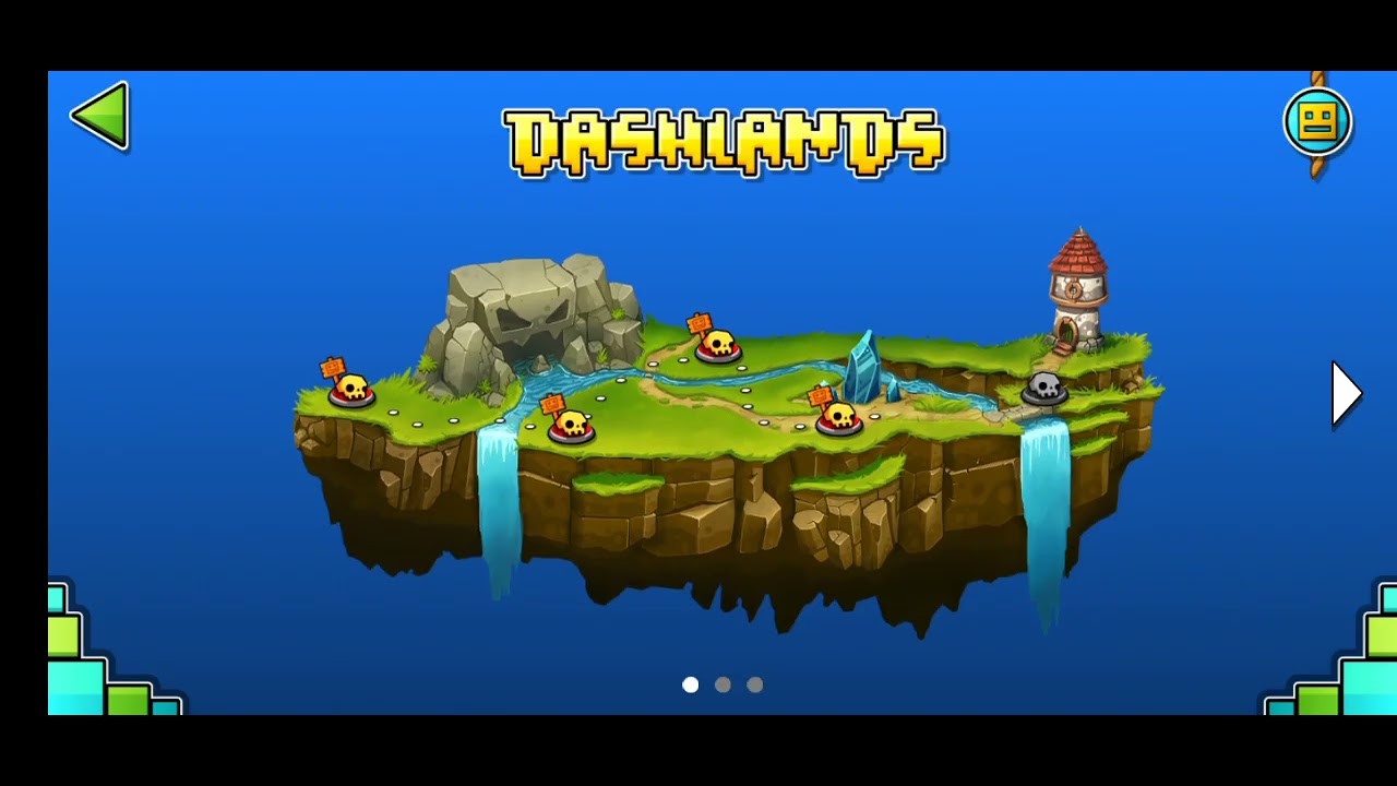 My first ever playing geometry dash #geometry dash